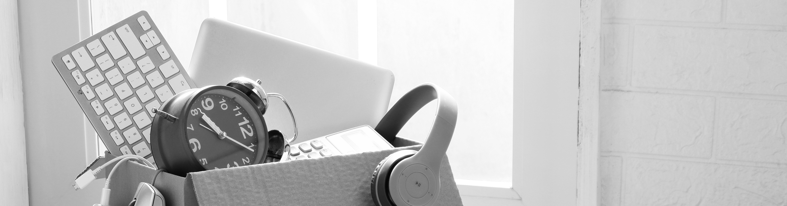 Altgeräte und Batterien Header image