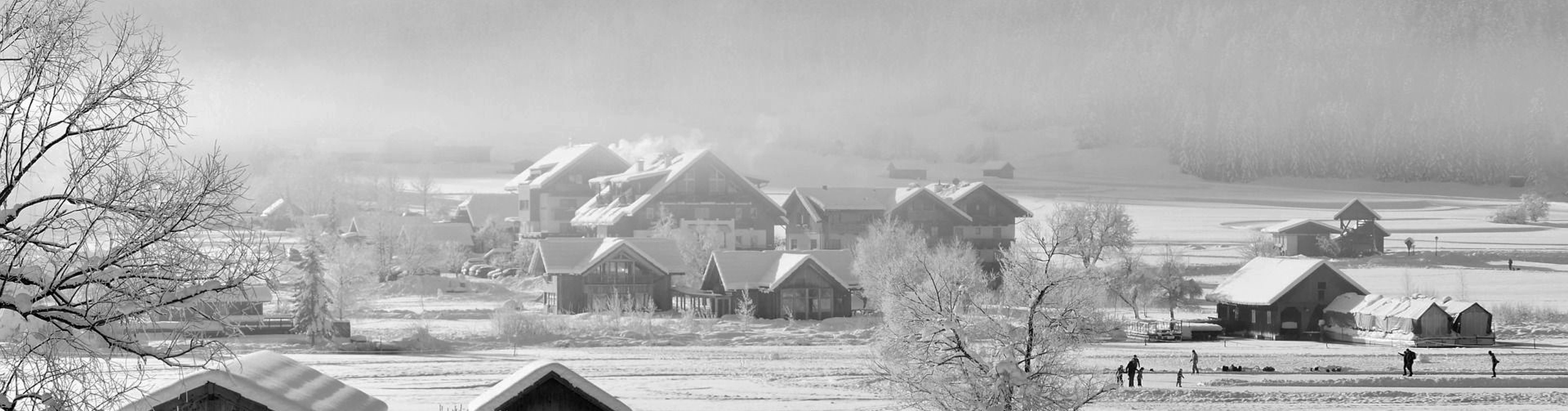 Winterliches Dorf Header image
